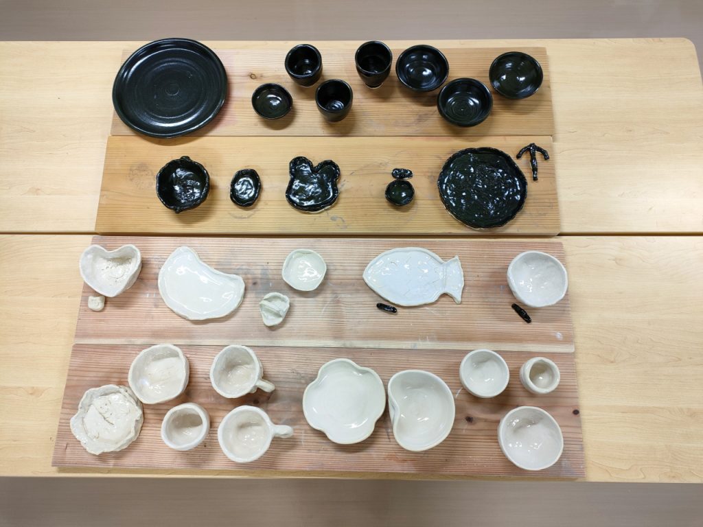 20210827陶芸体験教室の完成作品写真